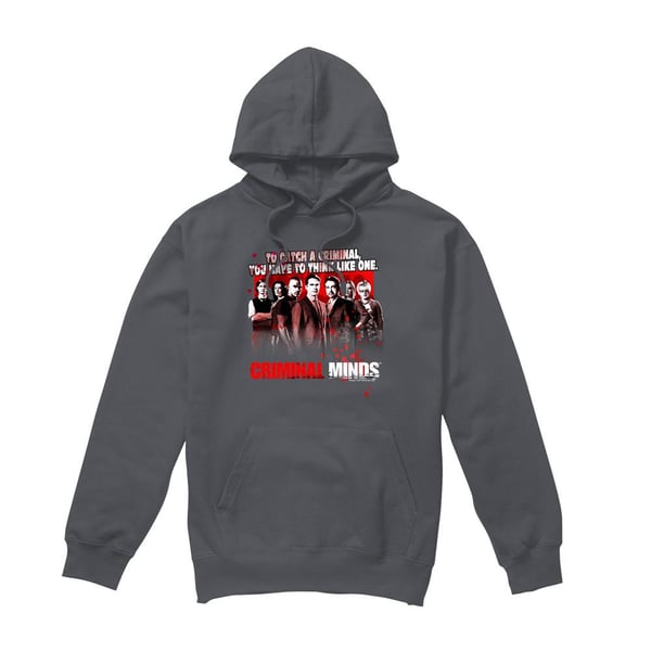 Criminal Minds Mens Think Like One Hoodie Criminal Minds Mens Think Like One Hoodie