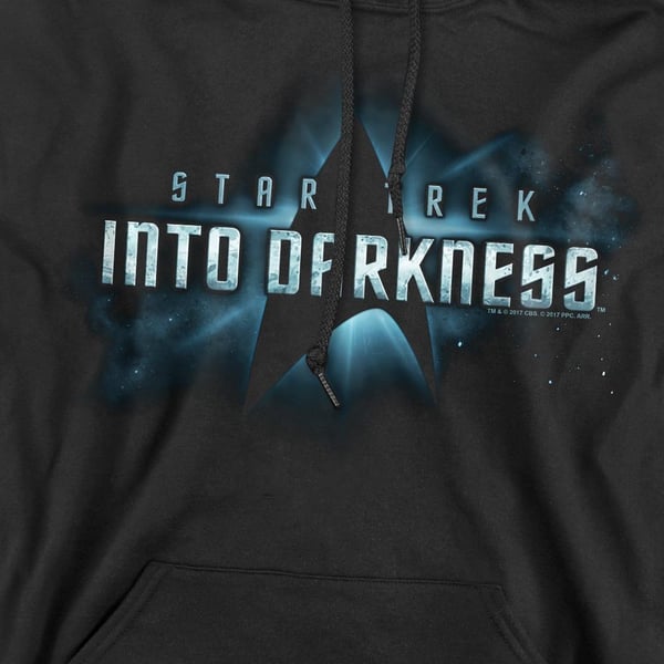 Star Trek: Into Darkness Logo hættetrøje til mænd