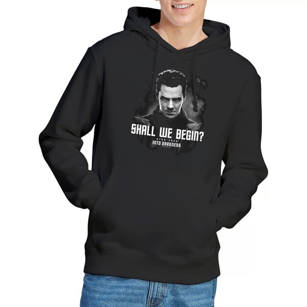 Star Trek: Into Darkness Mens Shall We Begin Hoodie