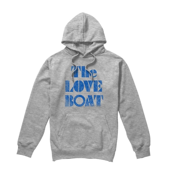 The Love Boat Mens Distressed Hoodie The Love Boat Mens Distressed Hoodie