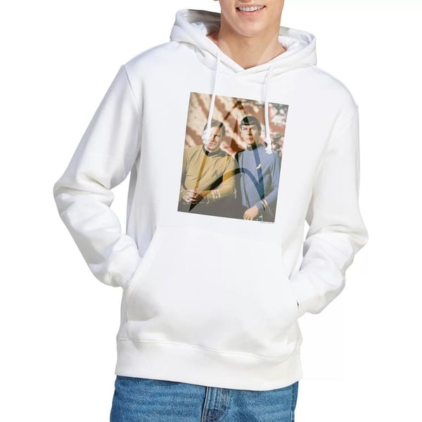 Star Trek Mens Classic Duo Hoodie