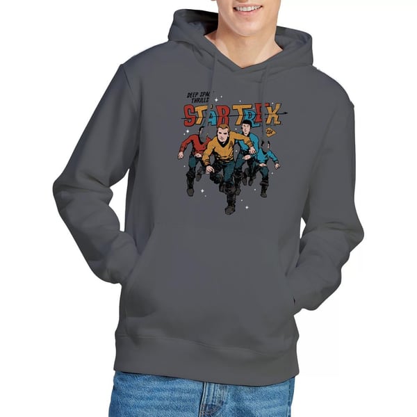Star Trek Mens Deep Space Thrills Hoodie