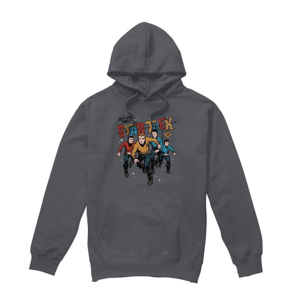 Star Trek Mens Deep Space Thrills Hoodie Star Trek Mens Deep Space Thrills Hoodie