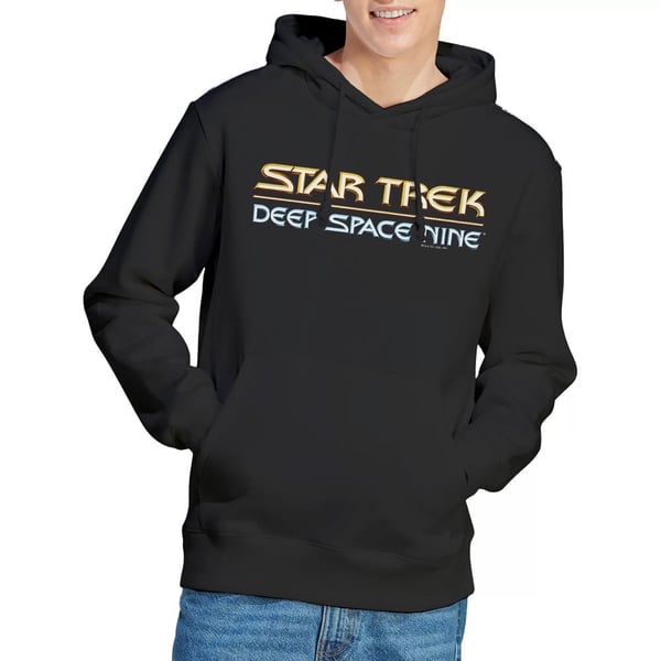 Star Trek Mens Deep Space Nine Logo Hoodie