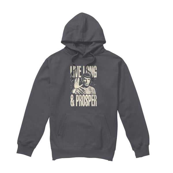 Star Trek: The Original Series Mens Prosper Spock Hoodie Star Trek: The Original Series Mens Prosper Spock Hoodie