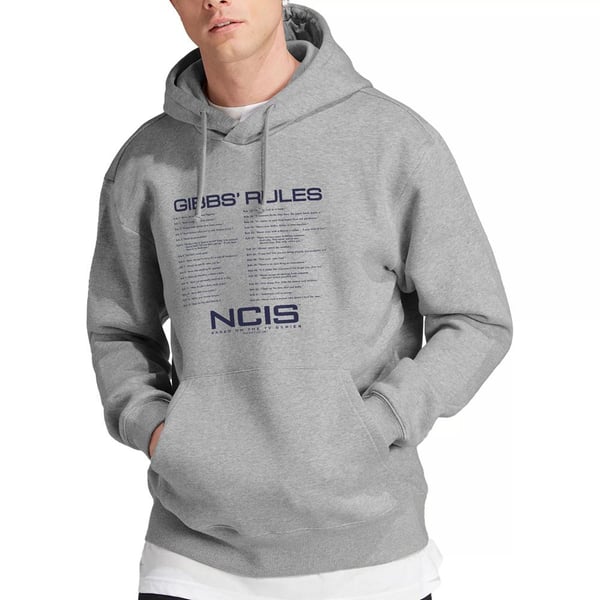 NCIS Mens Gibbs Rules Hoodie