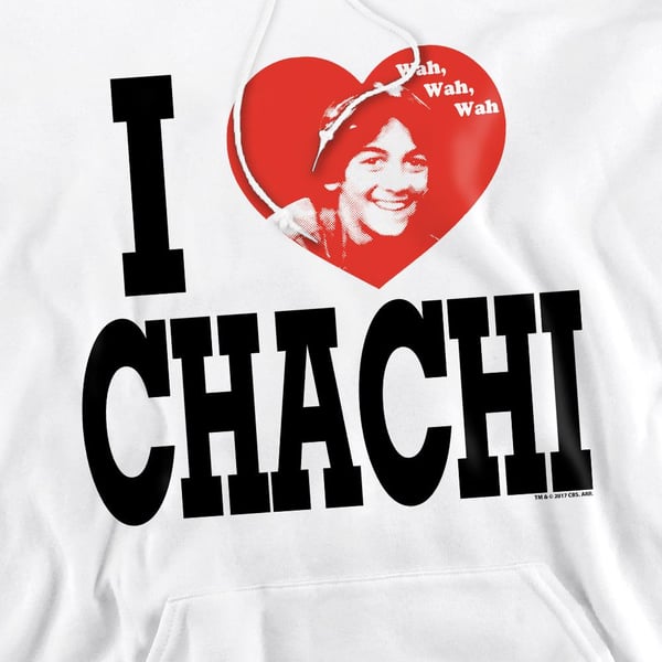 Happy Days Mens I Heart Chachi Hoodie