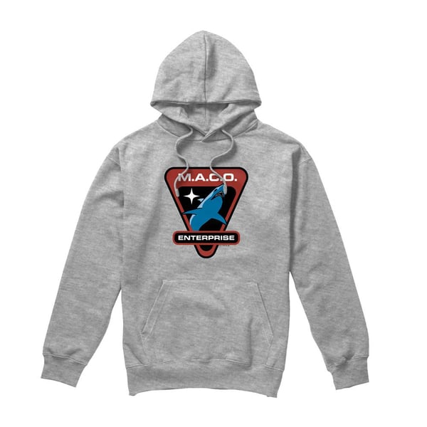 Star Trek Mens MACO Patch Hoodie Star Trek Mens MACO Patch Hoodie