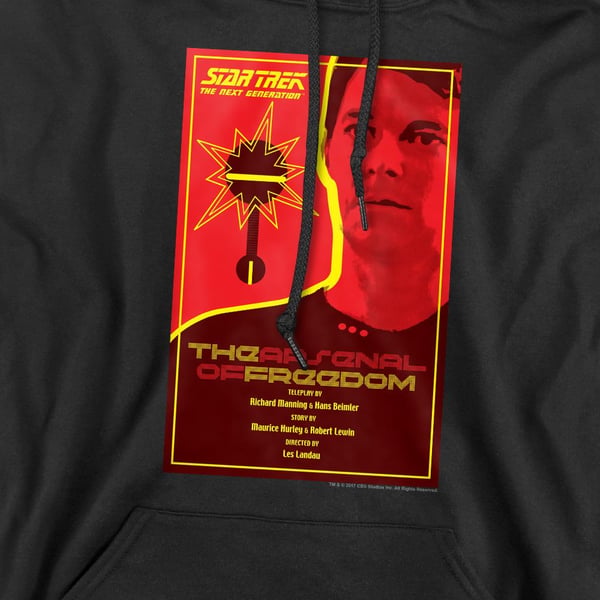 Star Trek Mens The Next Generation Season 1 Episode 21 Hoodie