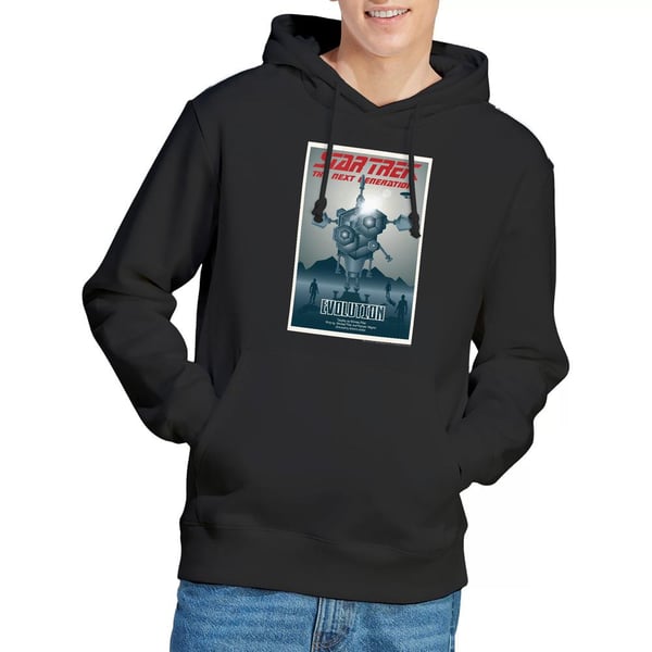 Star Trek Mens The Next Generation Season 3 Episode 1 Hoodie