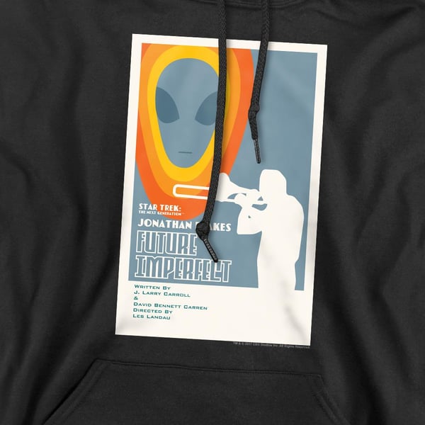 Star Trek Mens The Next Generation Season 4 Episode 8 Hoodie