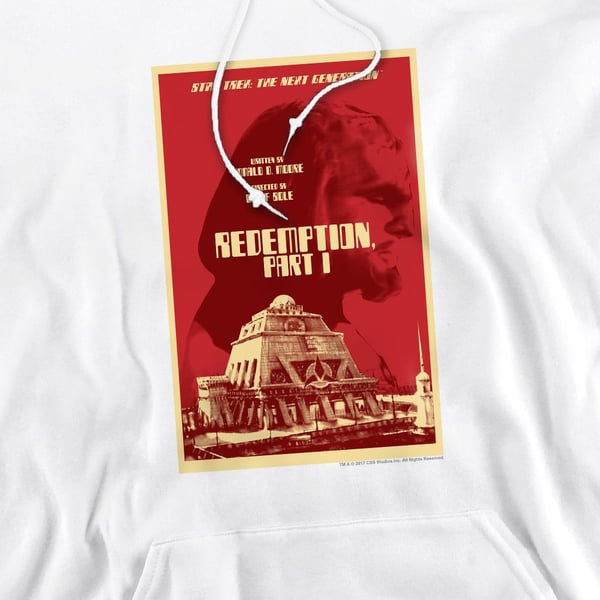 Star Trek Mens The Next Generation Season 4 Episode 26 Hoodie