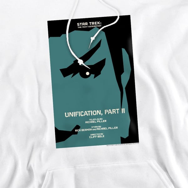 Star Trek Mens The Next Generation Season 5 Episode 8 Hoodie