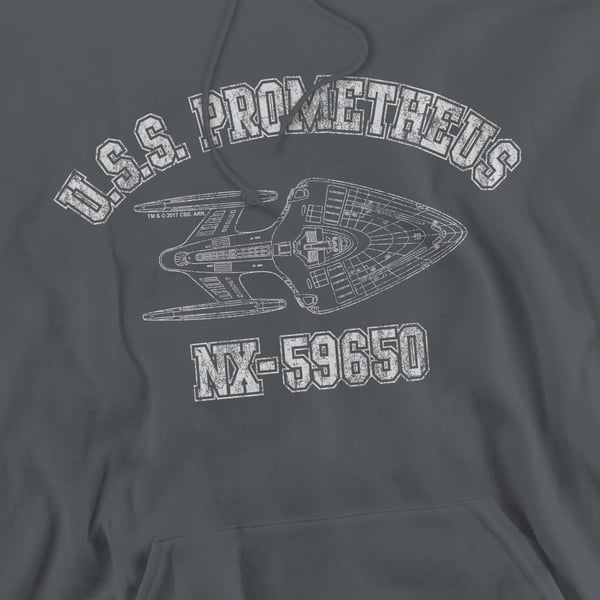 Star Trek Herr Prometheus Athletic Hoodie