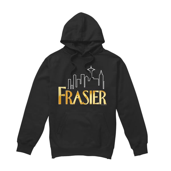 Frasier Logo hættetrøje til mænd Frasier Logo hættetrøje til mænd