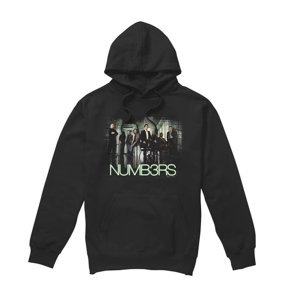 Numb3rs Mens Cast Hoodie Numb3rs Mens Cast Hoodie