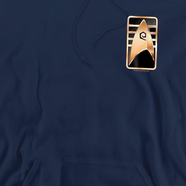 Star Trek: Discovery Mens Cadet Badge Hoodie