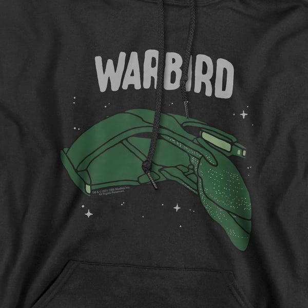 Star Trek Mens The D´Deridex Classic Hoodie