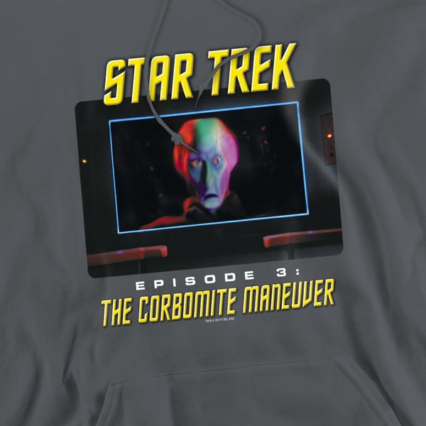 Star Trek Mens The Corbomite Maneuver Hoodie