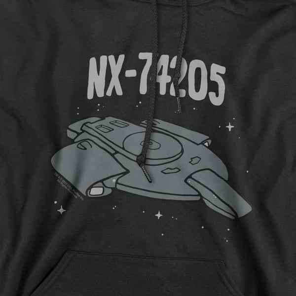 Star Trek Mens The Defiant Hoodie