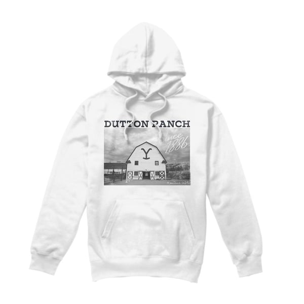 Yellowstone Mens Dutton Barn Hoodie Yellowstone Mens Dutton Barn Hoodie
