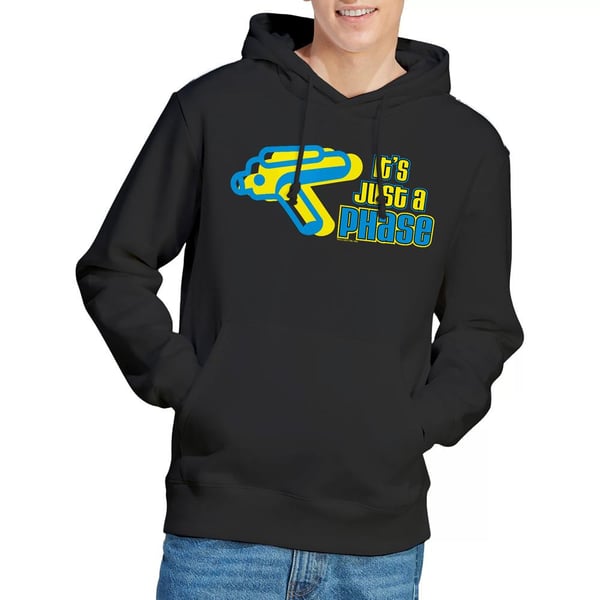Star Trek Quogs Mens Just a Phase Hoodie