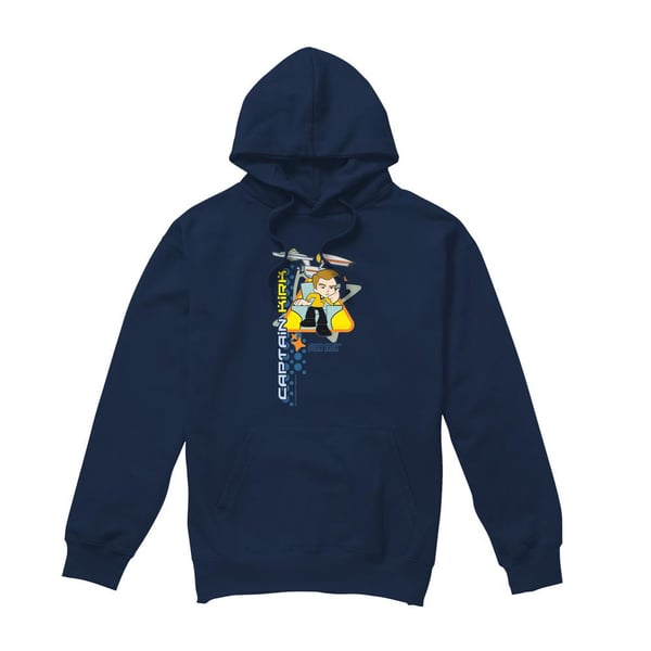 Star Trek Quogs Mens Captain´s Chair Hoodie Star Trek Quogs Mens Captain´s Chair Hoodie