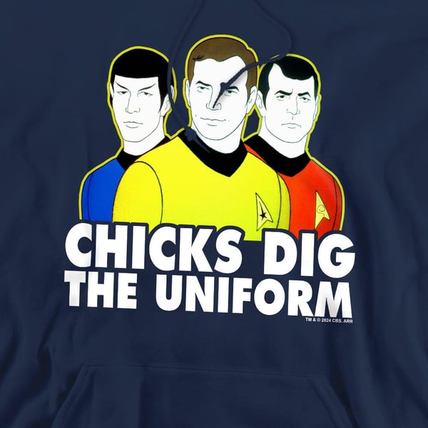 Star Trek Mens Dig It Hoodie