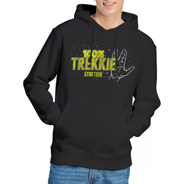 Star Trek Mens Trekkie Hoodie