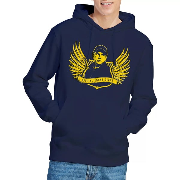 NCIS Mens Go Navy Hoodie