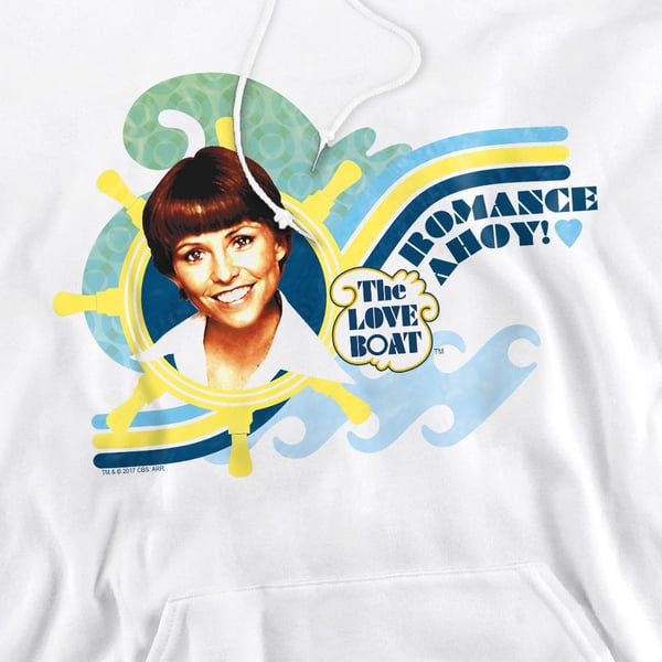 The Love Boat Mens Romance Ahoy Hoodie