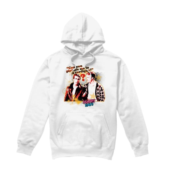 Happy Days Mens No Cardigans Hoodie Happy Days Mens No Cardigans Hoodie