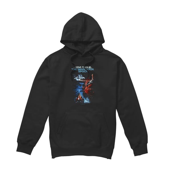 Star Trek Mens Search for Spock Hoodie Star Trek Mens Search for Spock Hoodie