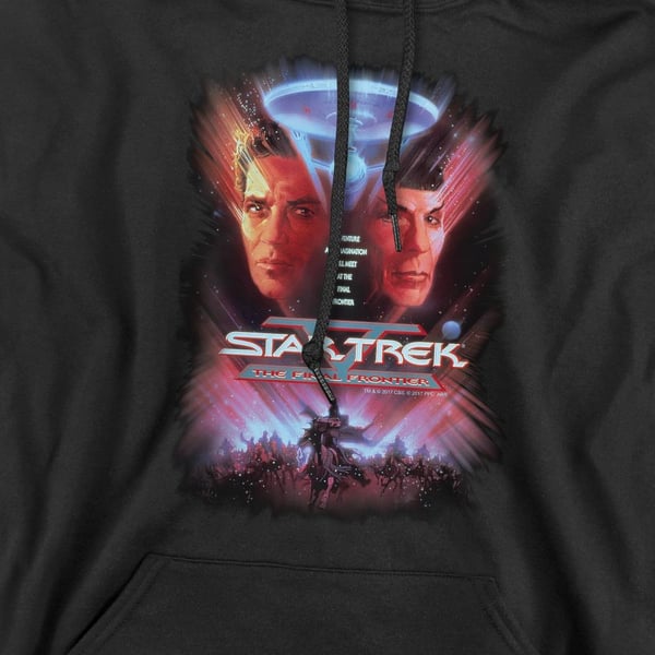 Star Trek Mens The Final Frontier Hoodie