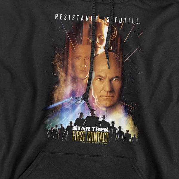 Star Trek miesten First Contact -huppari