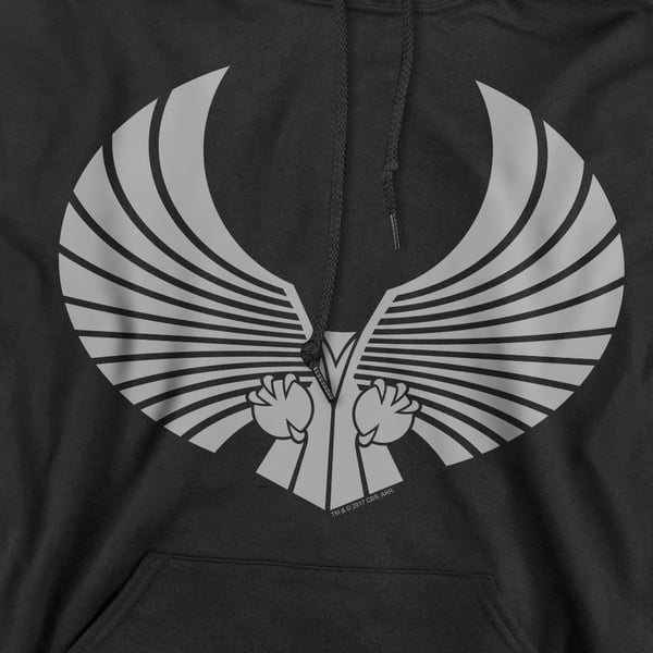 Star Trek Mens Romulan Logo Hoodie