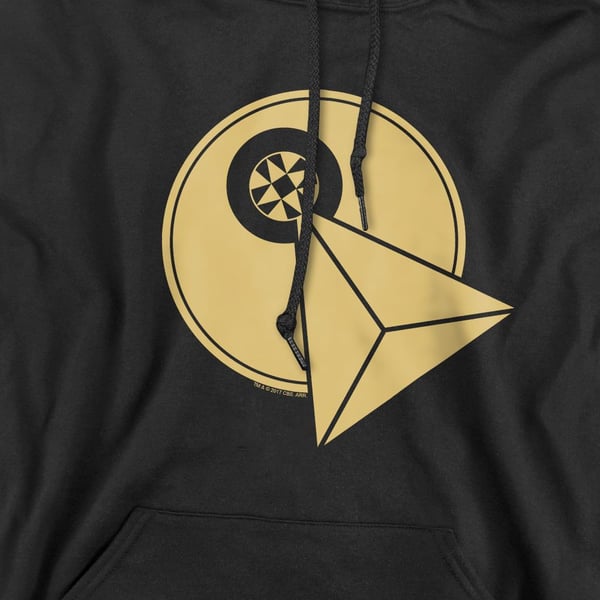 Star Trek Mens Vulcan Logo Hoodie