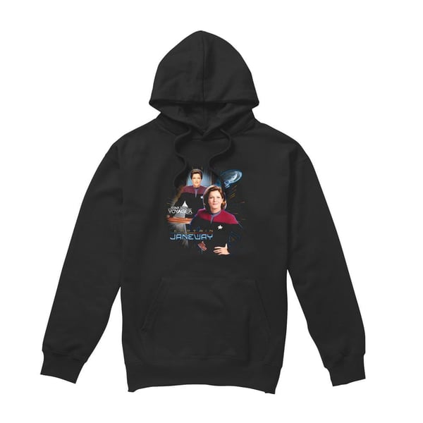 Star Trek Mens Janeway Hoodie Star Trek Mens Janeway Hoodie
