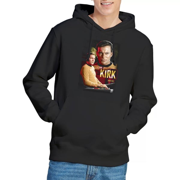 Star Trek Mens Captain Kirk Hoodie
