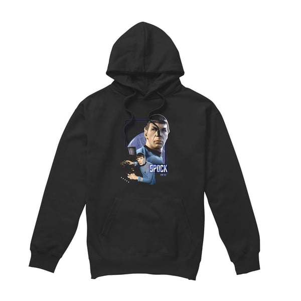 Star Trek Mens Spock Hoodie Star Trek Mens Spock Hoodie