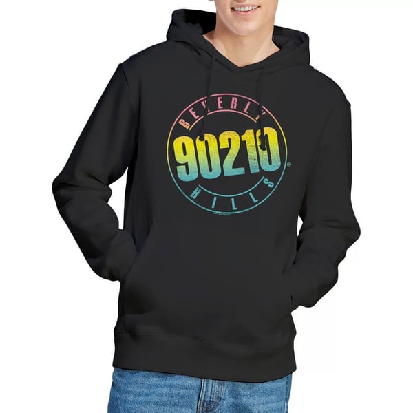 90210 Mens Colour Blend Logo Hoodie
