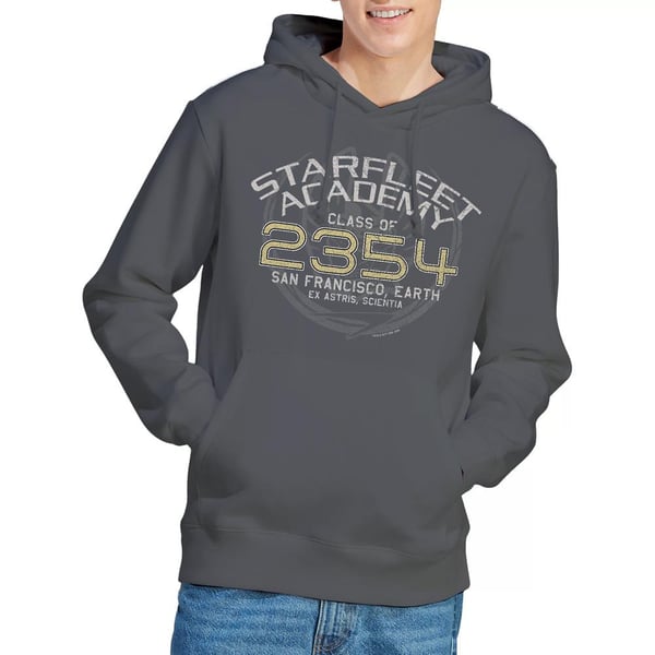 Star Trek Mens Graduation Captain Sisko Hoodie