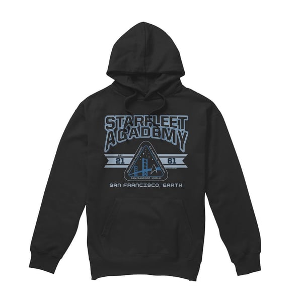 Star Trek Mens Starfleet Academy Earth Hoodie