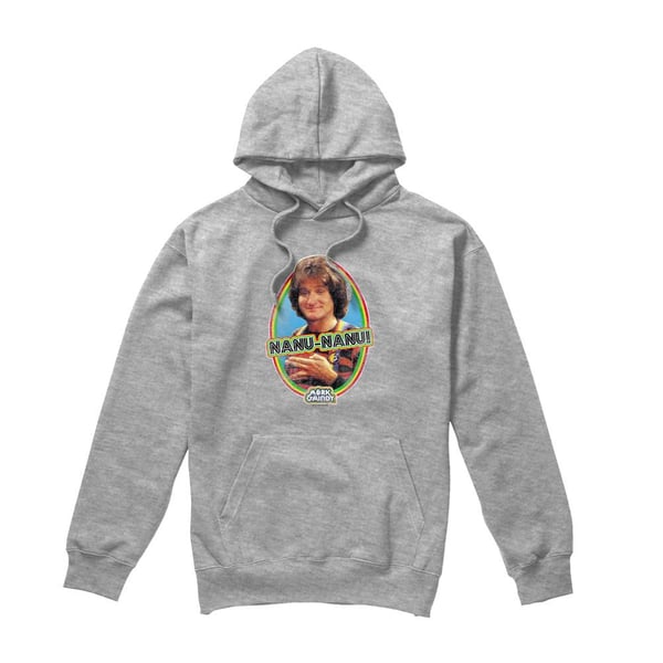 Mork And Mindy Mens Nanu Nanu Hoodie Mork And Mindy Mens Nanu Nanu Hoodie