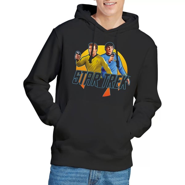 Star Trek Mens Phasers Ready Hoodie