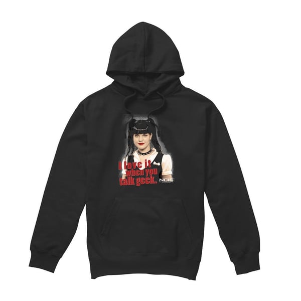 NCIS Mens Geek Talk Hoodie NCIS Mens Geek Talk Hoodie
