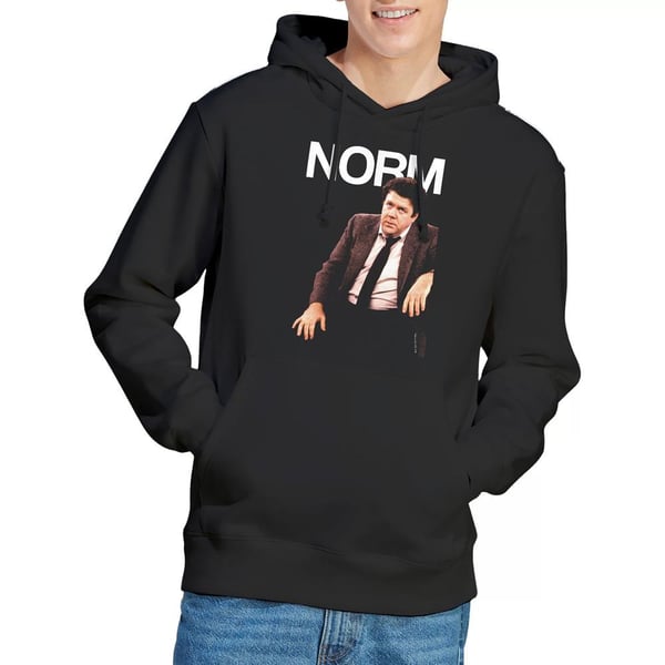 Cheers Mens Norm Peterson Hoodie
