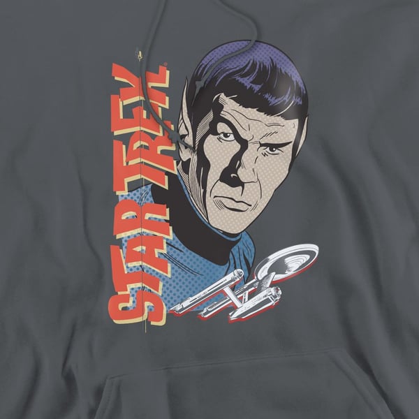 Star Trek: The Original Series Miesten Spock Vintage -huppari