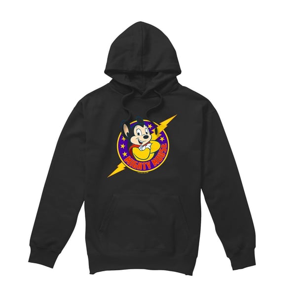 Mighty Mouse Mens Mighty Hero Hoodie Mighty Mouse Mens Mighty Hero Hoodie