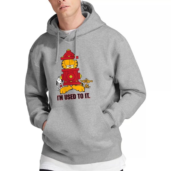 Garfield Mens I´m Used to It Hoodie